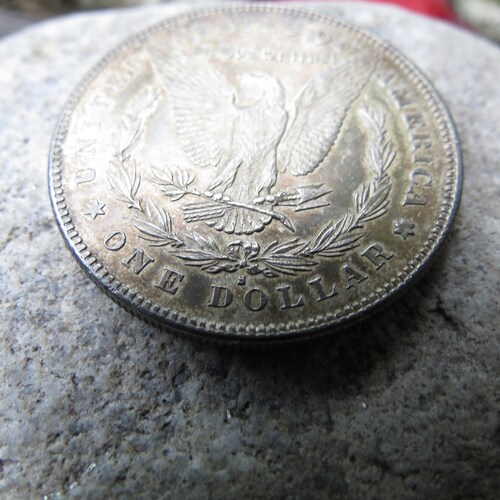 1878 S United States Silver Dollar Coin - U.S. Silver Dollars - Morgan Dollar - San shops Francisco - Used Condition