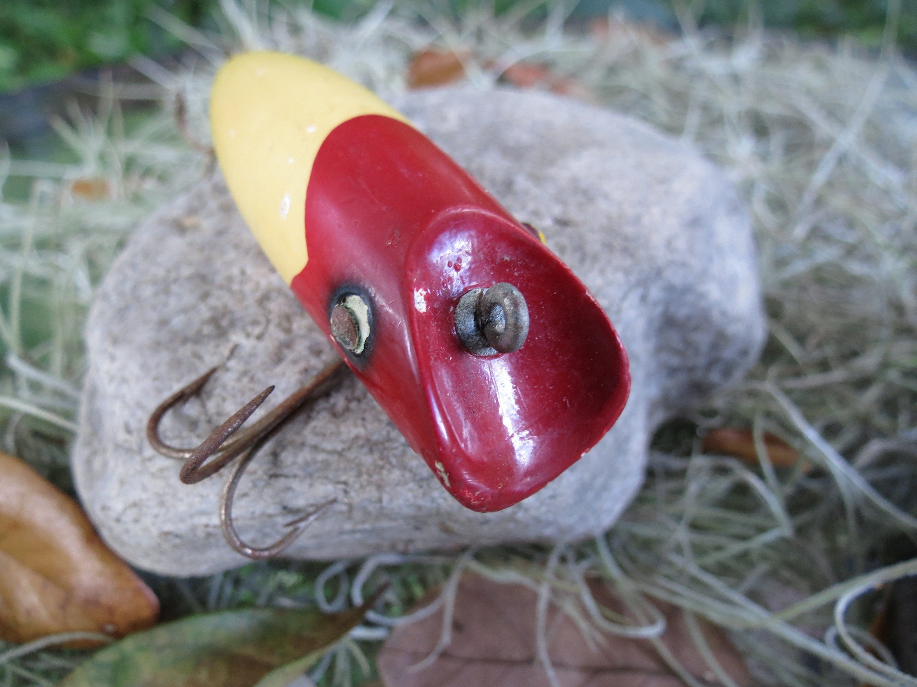 Leurre De Pêche Vintage South Bend BABE-ORENO N°972 RW Avec Boîte D'origine, Bois