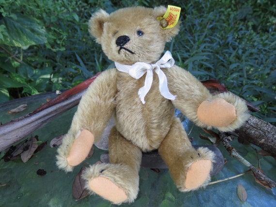 Steiff Mohair Teddy Bear Vintage German Toy Bear Made in Western Germany Excellent Condition Etsy
