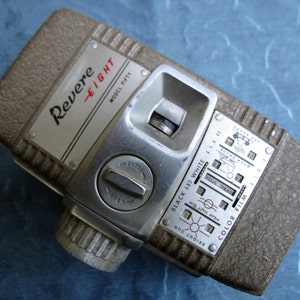 Revere Eight Model Fifty Movie Camera - Vintage Film Recording Camera - Great Condition
