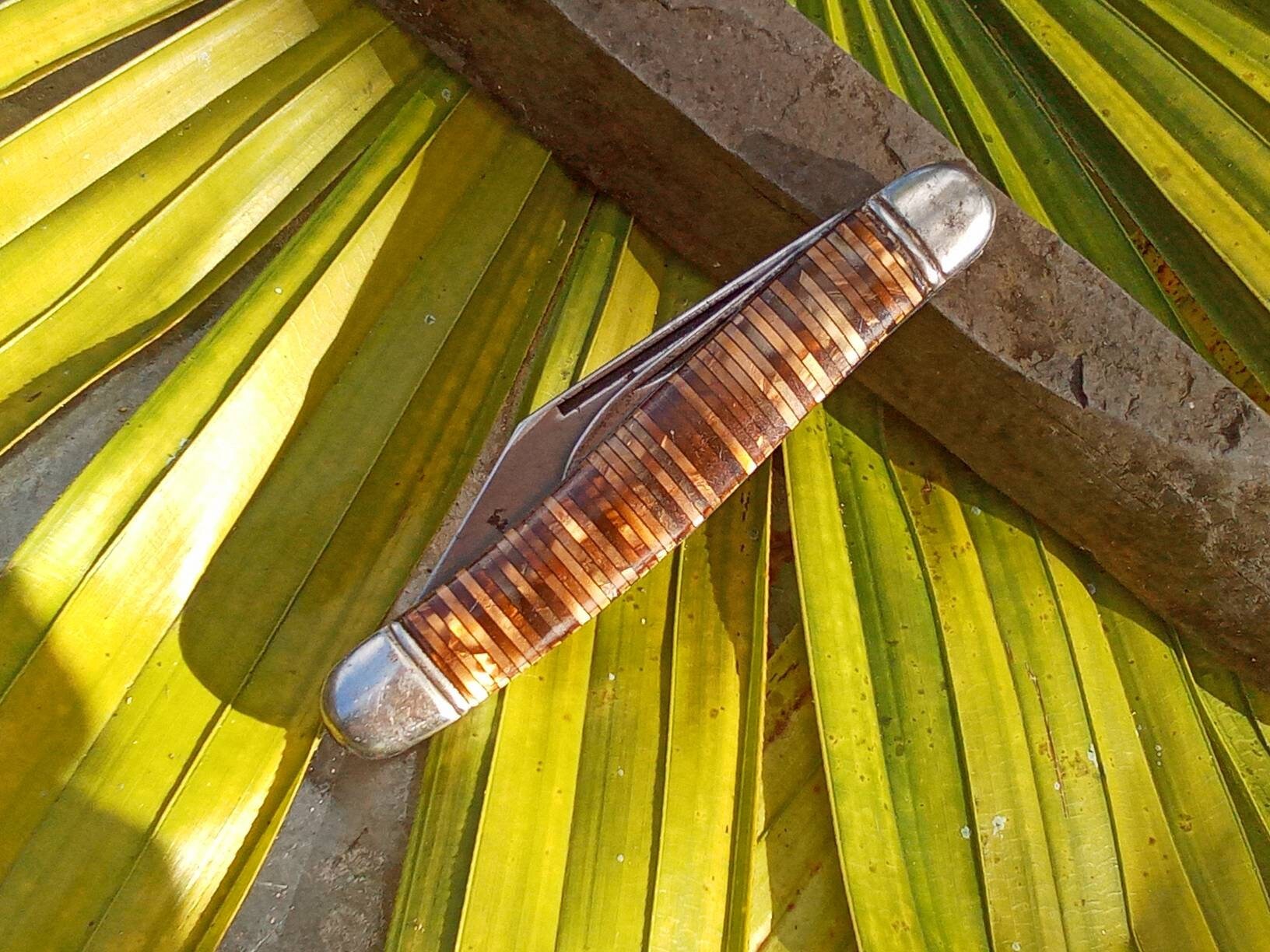 Hammer Brand USA Knife 2 Blade Pocket Knife Vintage Etsy