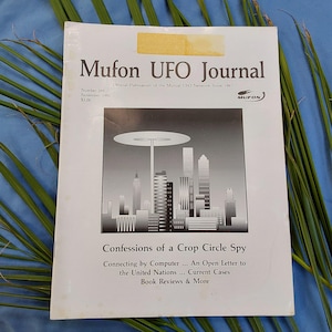 MUFON Magazine - Mutual UFO Network - UFO Journal November 1992 - Number 295 - Great Condition