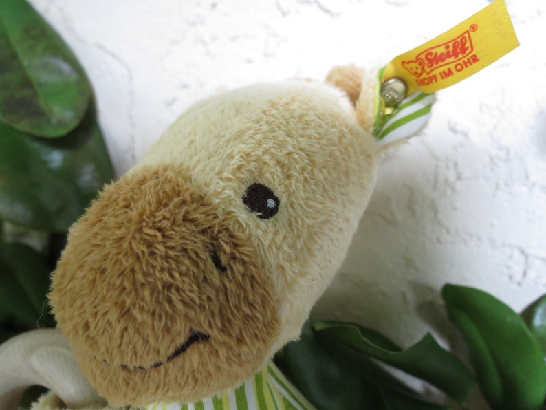 Collectible Steiff Toys Steiff Baby Bear with Wooden Teething Ring