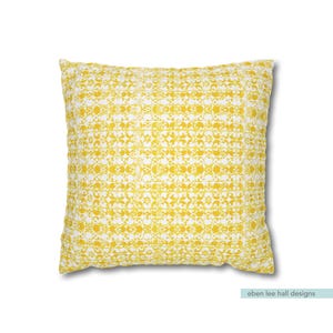Yellow Pillow, Throw Pillows, Pillow Covers, Cushion Covers, Sofa Pillows, Colorful Pillows, Maximalist Decor, Modern Decor, Bedroom Pillows
