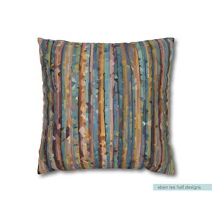 Blue Orange Pillow, Throw Pillow, Pillow Cover, Cushion Cover, Sofa Pillow, Colorful Pillos, Maximalist Decor, Modern Decor, Bedroom Pillows