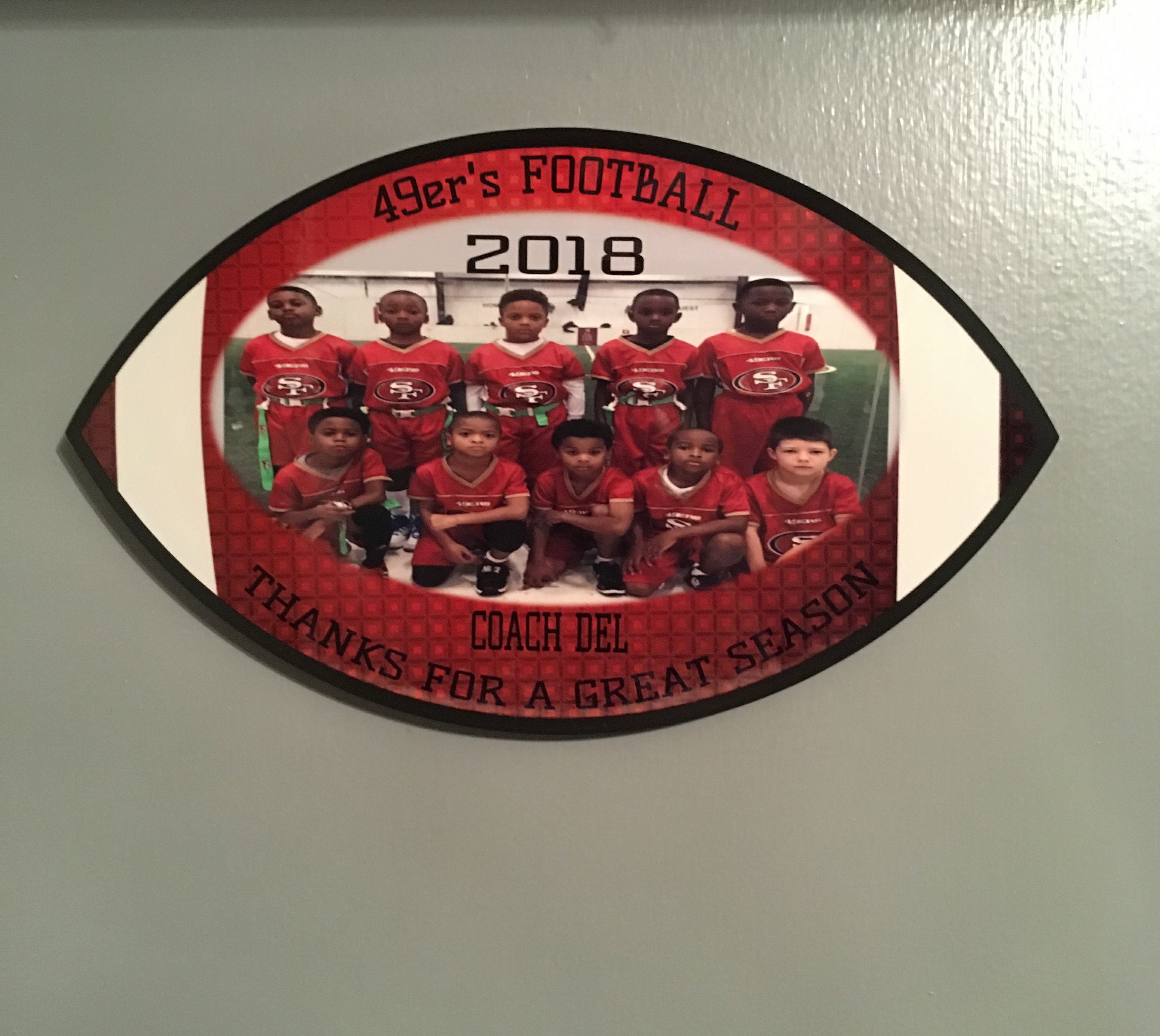 Football autograph or team picture add football team logo Etsy