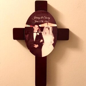 Christmas gift cross, Confirmation cross daughter son, Anniversary religious gift, Wedding hanging wall cross gift, Communion Baptism cross