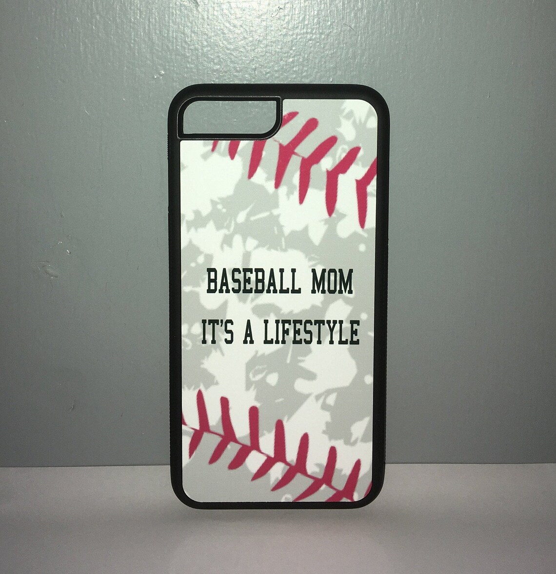 Baseball phone case with monogram Iphone case Baseball Etsy