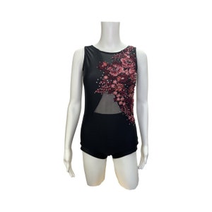 Dance Costume - Rhythmic Gymnastics Costume - Adult Dance Costume - Lyrical Costume - Jazz Costume -  Acro Costume - Size Medium