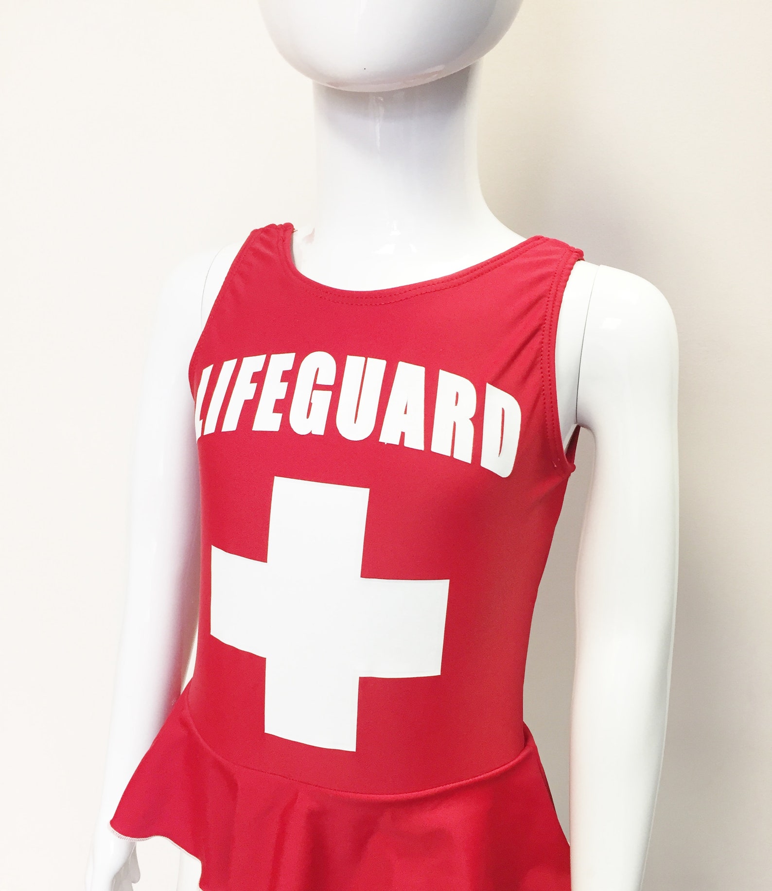 Little Lifeguard Girls Swimsuit Size 4 dance leotard Etsy