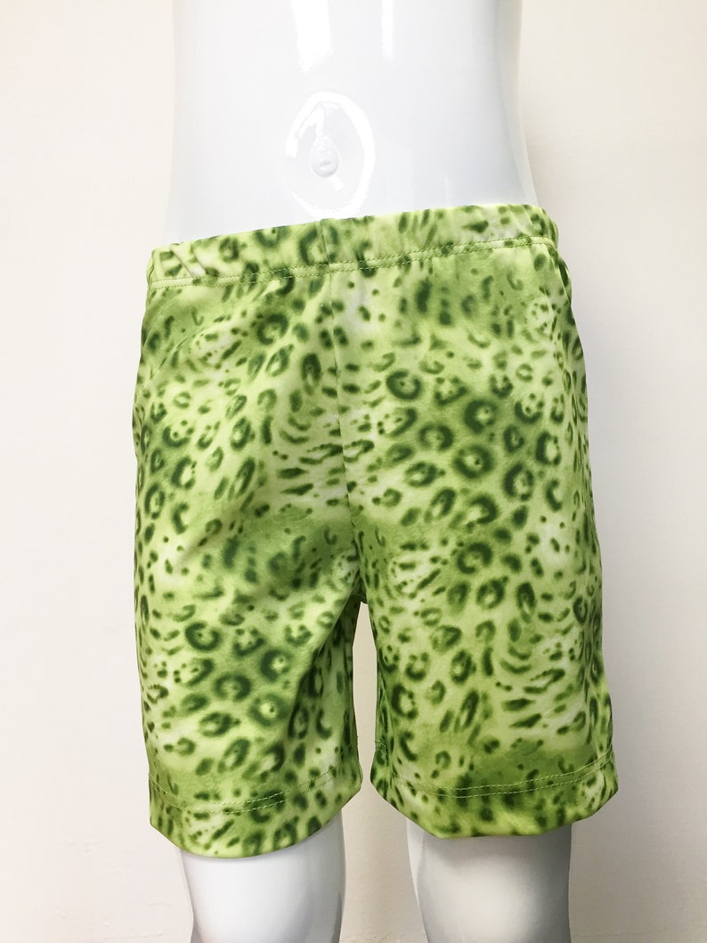 Green Chameleon Boys Swim Shorts