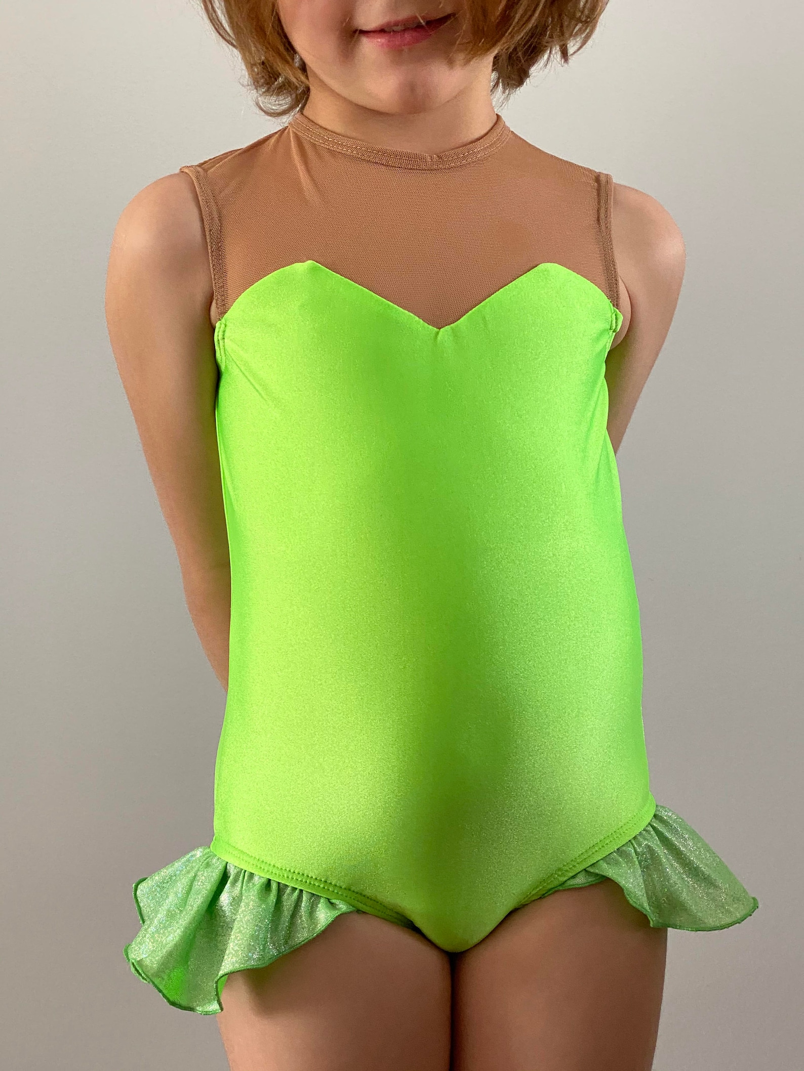 Disney inspired Peter Pan's Tinkerbell swimsuit toddler Etsy