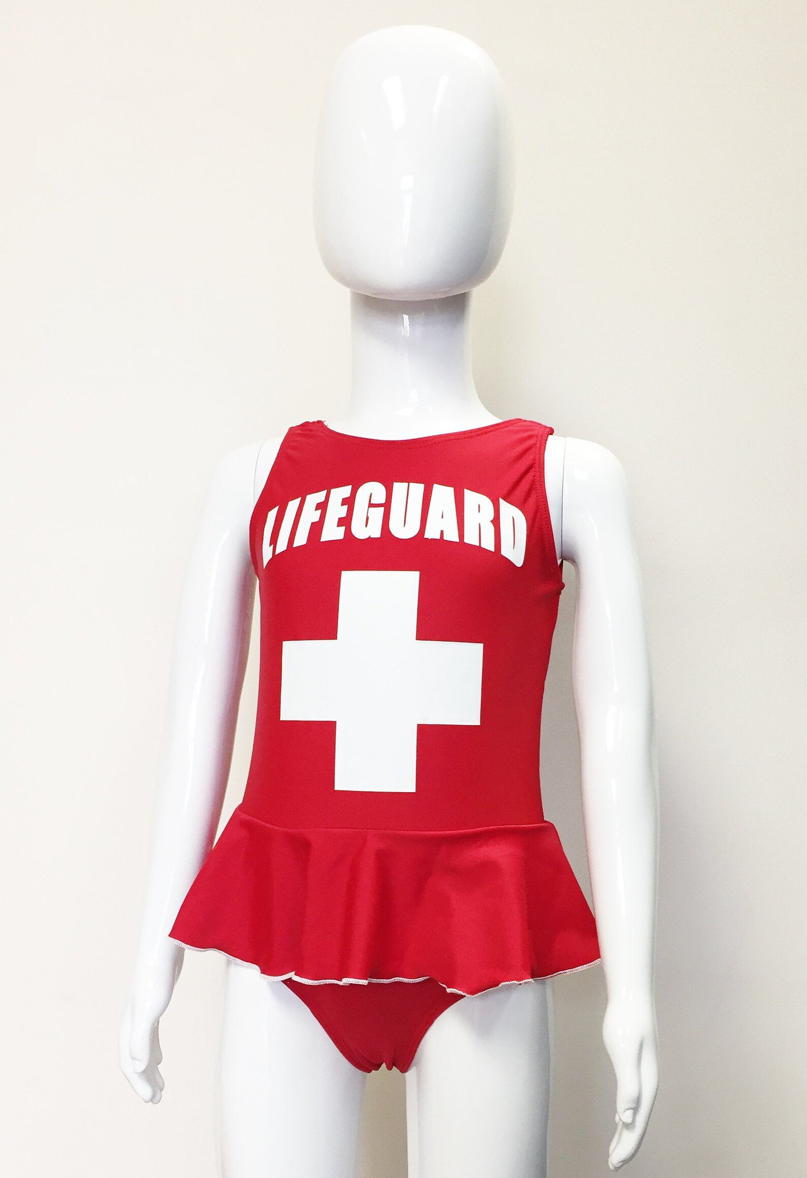 Little Lifeguard Girls Swimsuit Size 4 dance leotard Etsy