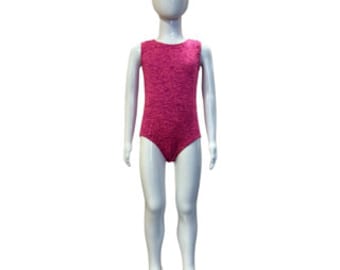 Child Tank Style Leotard/Dance Bodysuit -  Stretch/Warm Up/Gymnastics Bodysuit