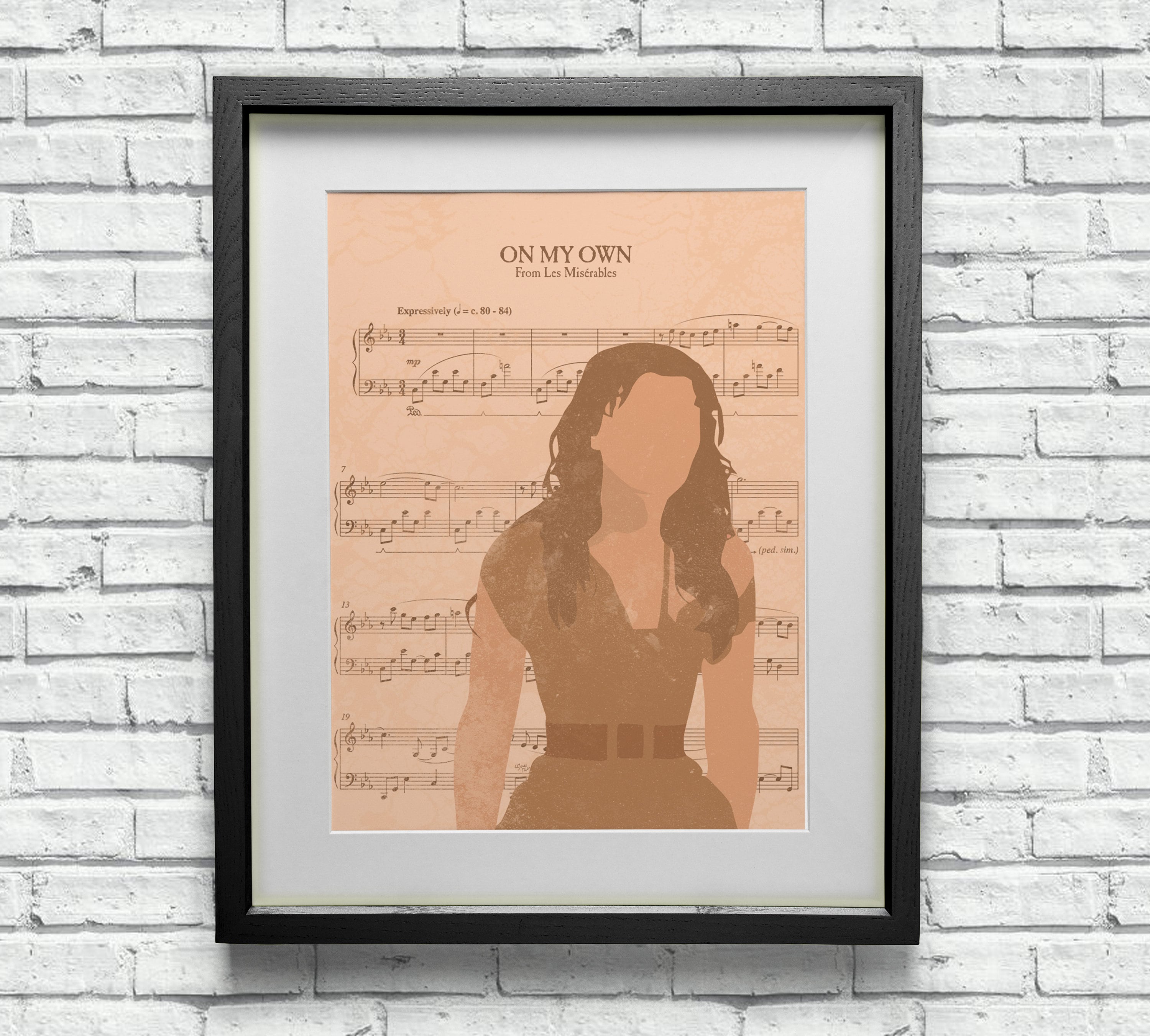 Les Miserables Eponine Poster