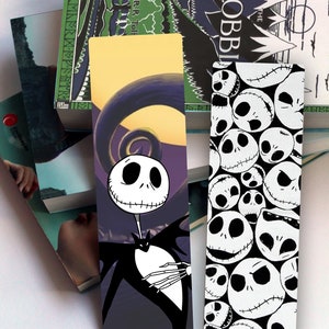 Custom Jack Skellington Nightmare Before Christmas Bookmark - Etsy