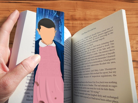 Custom Stranger Things Eleven Bookmark Minimalist Style Cult - Etsy UK