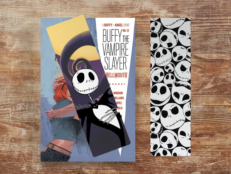 Custom Jack Skellington Nightmare Before Christmas Bookmark - Etsy