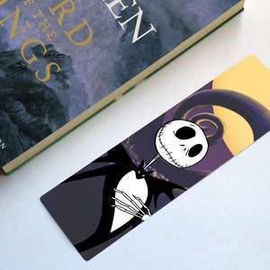 Custom Jack Skellington Nightmare Before Christmas Bookmark - Etsy