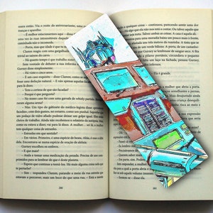 Optimus Prime Transformers Bookmark Sketch Style Art - Geeky Autobot ...