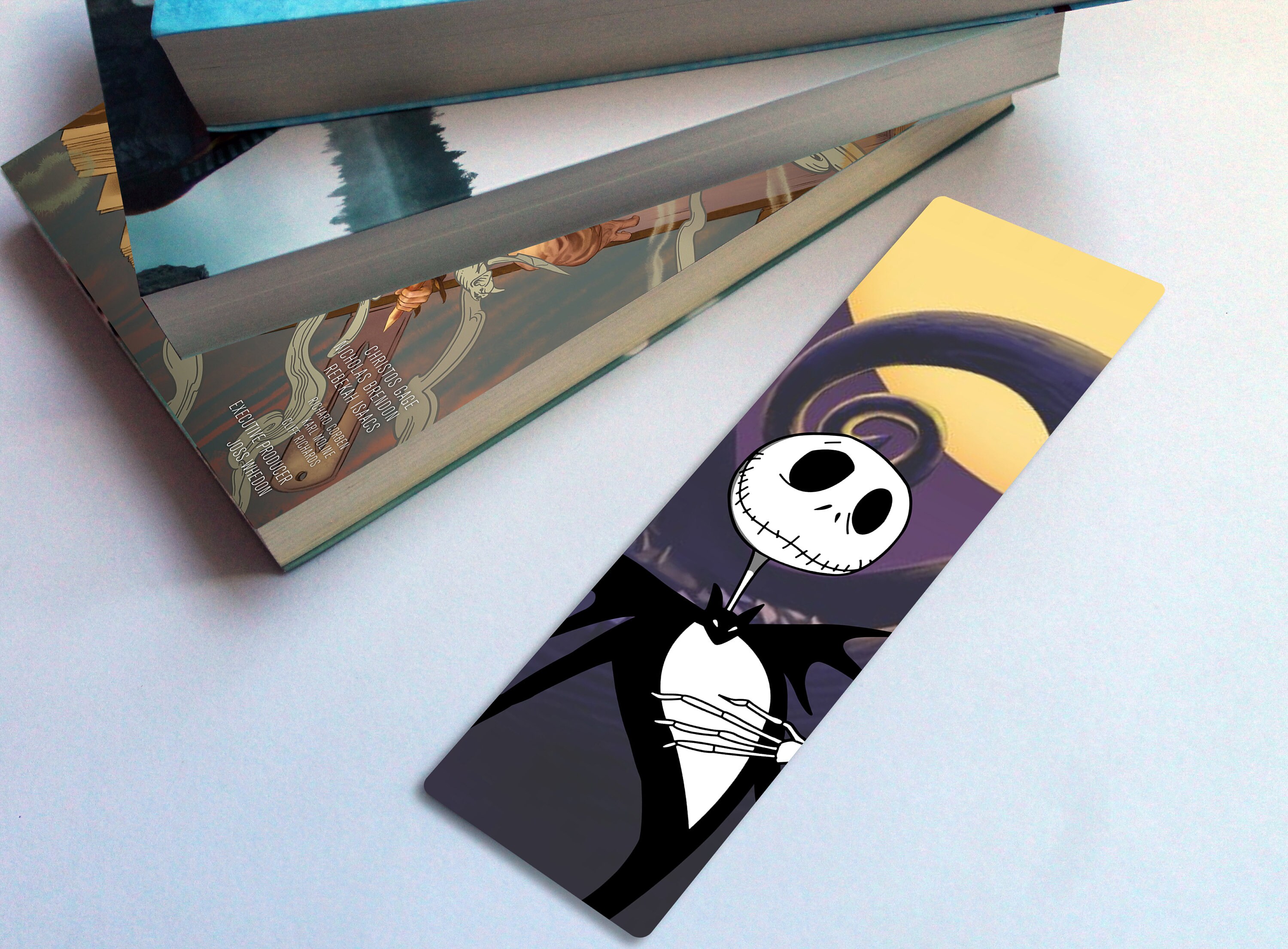 Custom Jack Skellington Nightmare Before Christmas Bookmark - Etsy UK