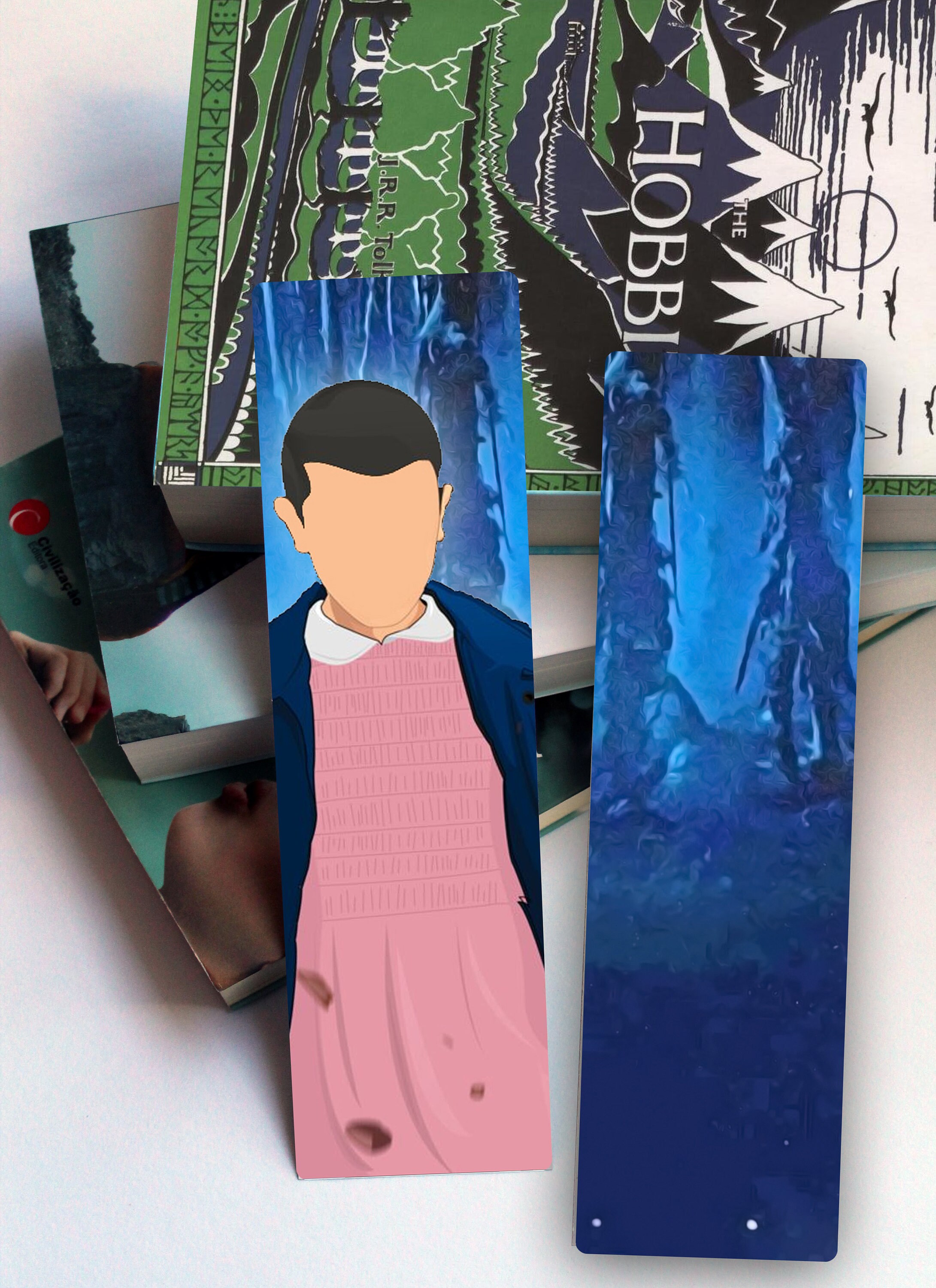 Stranger Things Bookmark Set - Bundle with 3 Collectible Stranger Things  Bookmarks Featuring Eleven and More | Stranger Things Merch and Stocking