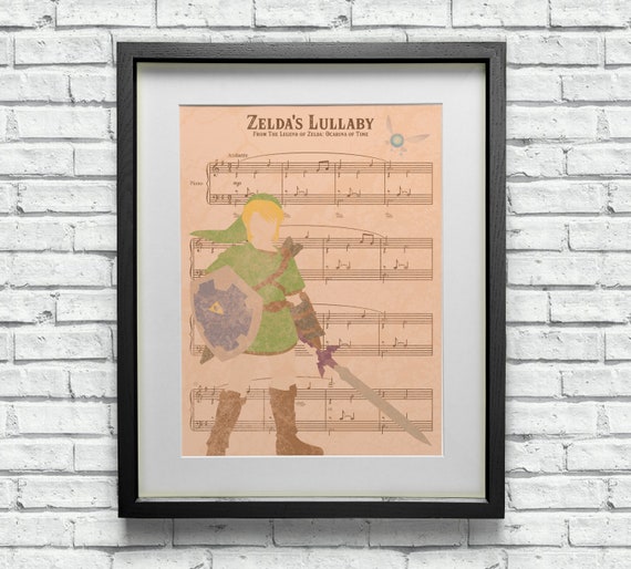 Zelda's Lullaby Ocarina Song Men's T-Shirt