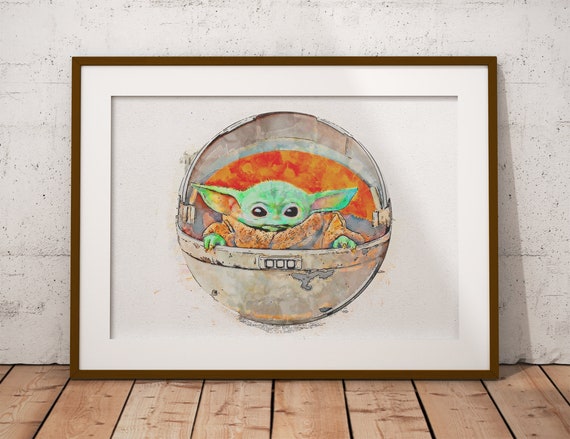Poster Star Wars - Grogu Training  Wall Art, Gifts & Merchandise