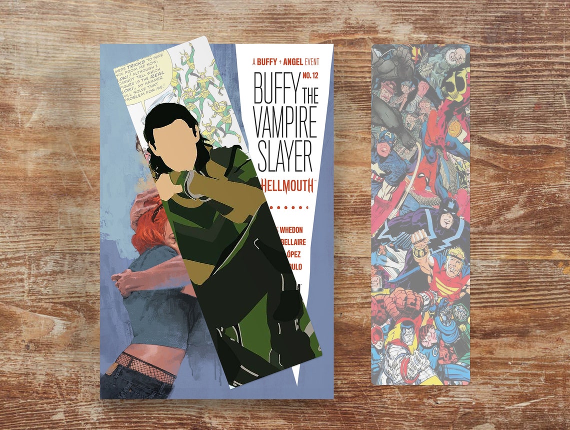 Custom Marvel Loki Bookmark Minimalist Style Superhero Art - Etsy