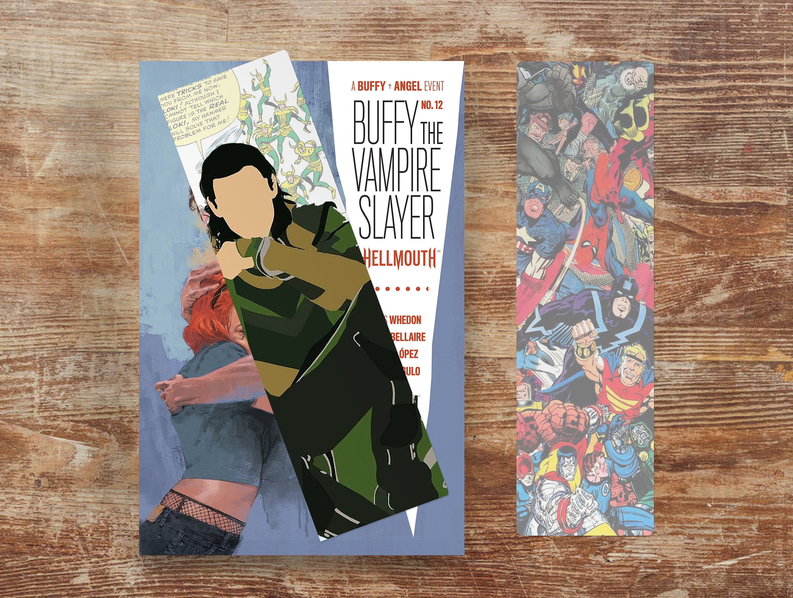 Custom Marvel Loki Bookmark Minimalist Style Superhero Art - Etsy