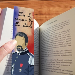 "Les Misérables Javert ""Les Misérables Javert"" - handgefertigtes Lesezeichen mit minimalistischem Stil-Kunstdruck."
