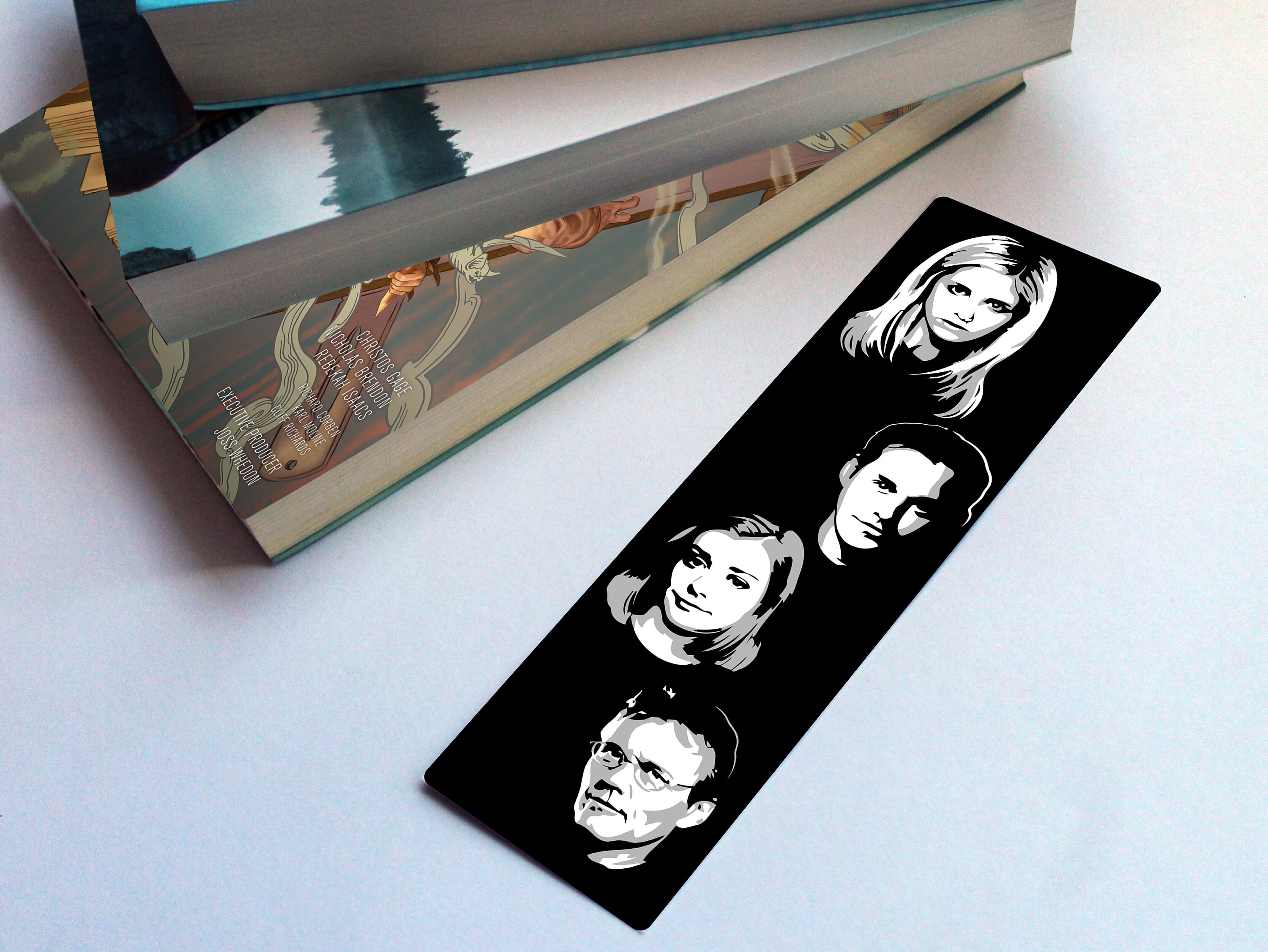Custom Buffy the Vampire Slayer Bookmark Minimalist Style Cult - Etsy UK