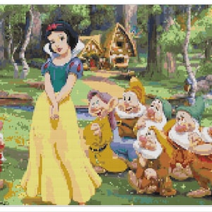 Snow White Inspired Cross Stitch Pattern No. 2