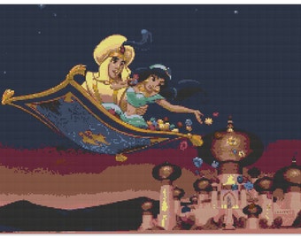 Aladdin Inspired Cross Stitch Pattern No. 1