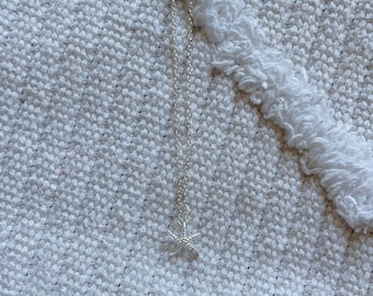 Sterling Silver Starfish Necklace