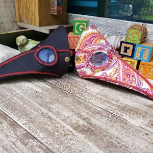 Plague Doctor Mask Embroidery Design