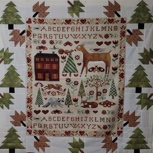 For The Love Of Nature Kit Quilt Top