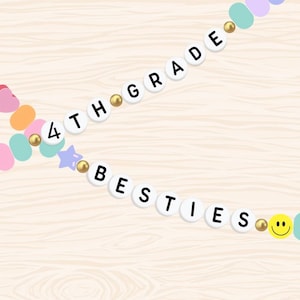 3rd Grade Friendship Bracelet Bulletin Board