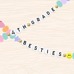 2nd Grade Friendship Bracelet Bulletin Board