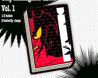 Devilman Manga Enamel Pin