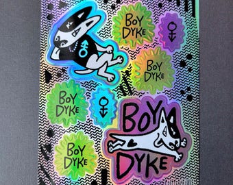 BoyD*ke Vinyl Stickers