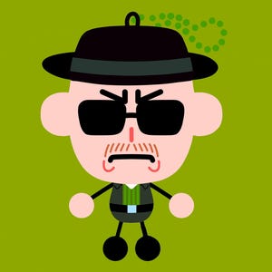 Heisenberg Keychain Plush. PREORDER ETA late sept-october