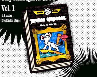 Kimba Jungle Emperor Leo Manga Enamel Pin