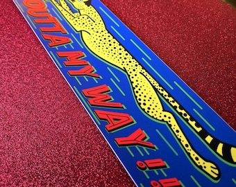 Cheetah Bumper Sticker