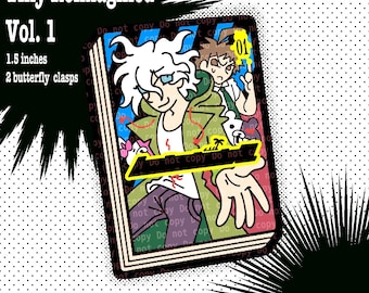 Danganronpa Manga Enamel Pin