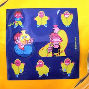 Jesse Silly Sticker Sheet
