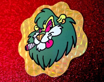 Darren da Lion Holo Vinyl Sticker