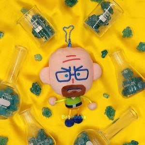 Walter White Keychain Plush. *PREORDER ETA late sept-October