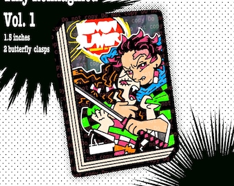 Demon Slayer Manga Eco-Manga Pin