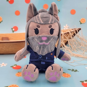 Edward Teach Wolf Plush!